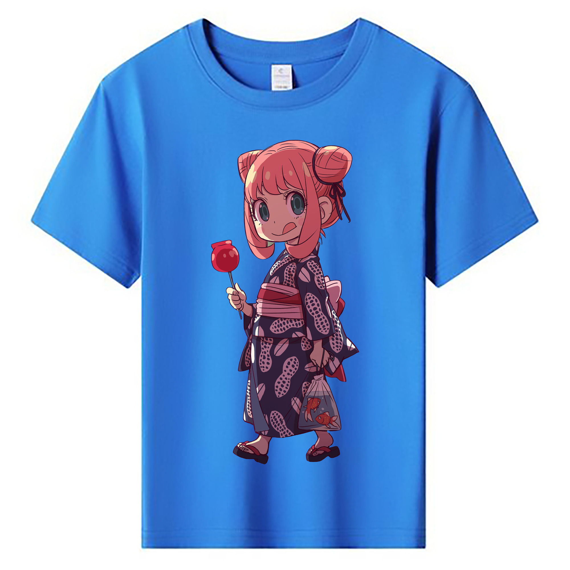 （画像用） SPY×FAMILY间谍家家酒 綿100％キッズTシャツ（フロントプリント）